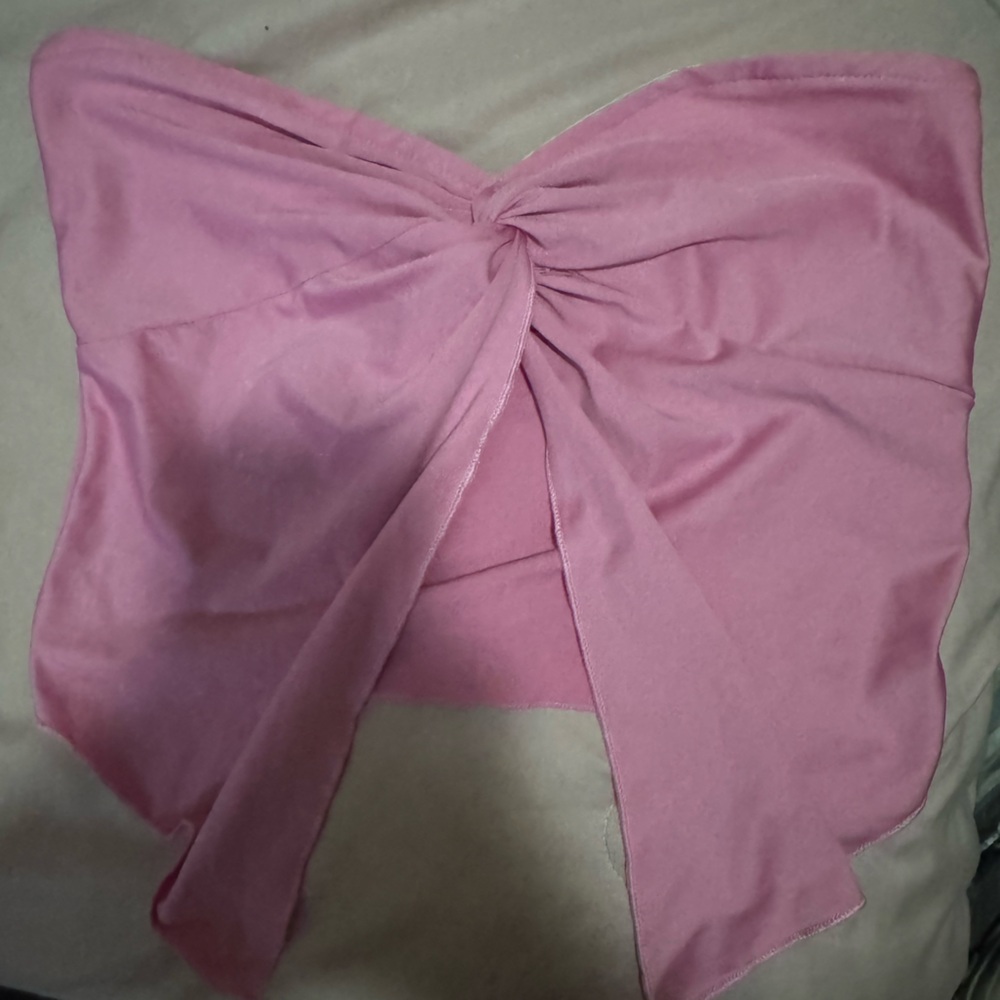 Elegant Pink crop top